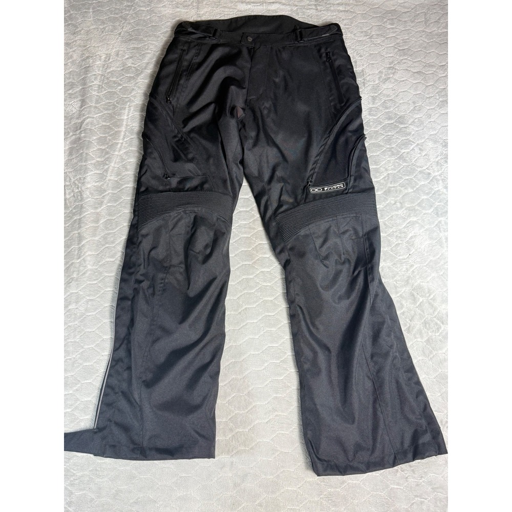 Speed and Strength Syncro System Mens Black Motorcycle Riding Pants Size L